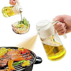 Buy 1 Get 1 Free 2-in-1 oil spray and dispenser bottles (500ml) are available online in Pakistan