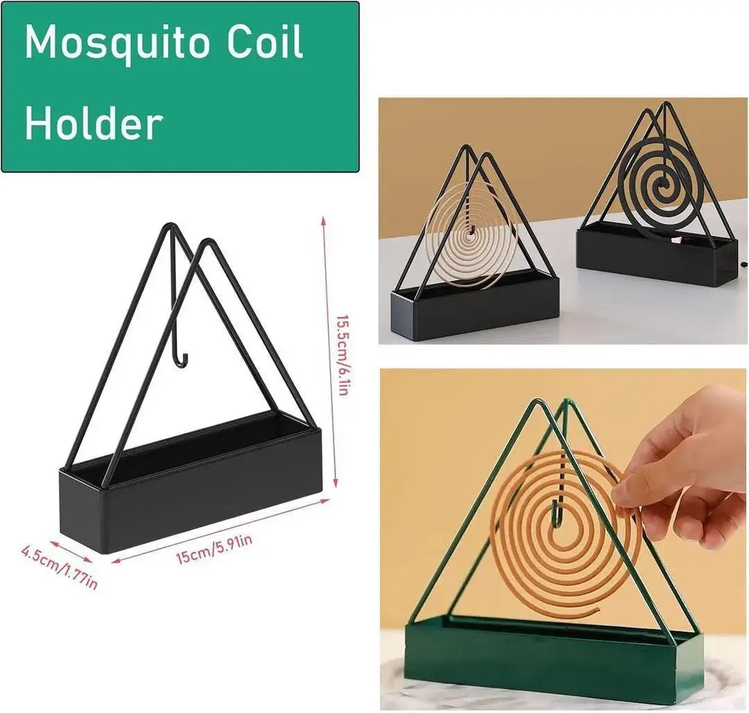 MS Mart -Mosquito Coil Stand - Anti Mosquito Coil Holder with Ash Tray For Home