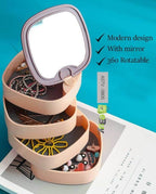 360 Degree Rotating Jewelry Box