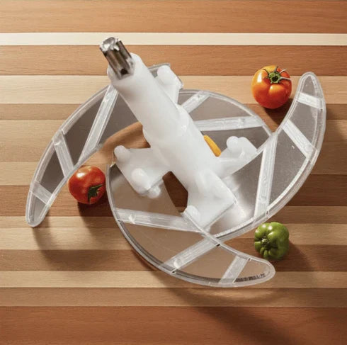 Manual Push Chopper | Mega Max Steel Chopper - Hand Press Vegetable & Meat Chopper