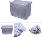 MS Mart - AC Cover Outdoor Unit | Parachute Fabric Waterproof Cover For AC - Silver