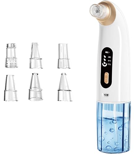 MS Mart - Small Bubble Blackhead Remover | Pore Vacuum Suction Cleaner for Face