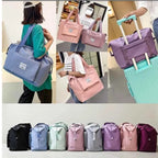 Expandable Oxford Pillow Bag Travel Organizer – Waterproof Foldable Luggage Storage Handbag for Travel & Gym made in china