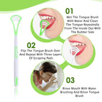 MS Mart - Formula Tongue Cleaner | Tongue Scraper for Bad Breath & Oral Hygiene