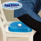 Egg Sitter Absorb Pressure Support Back Pain Relief Breathable Honeycomb Car and Office Cushion Seat Gel Non-Slip Flex Seat Cushion