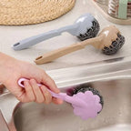 Pack Of 3 - Long Handle Kitchen Scrub Brush | Buy 2 Get 1 Free Offer