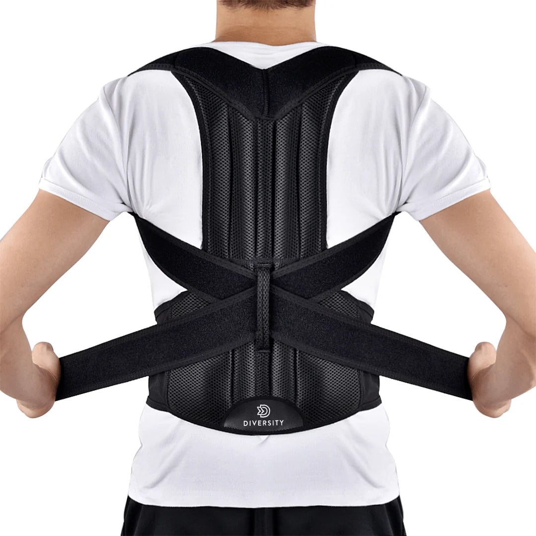 MS,MART Back Posture Corrector Belt (With Metal Rods)