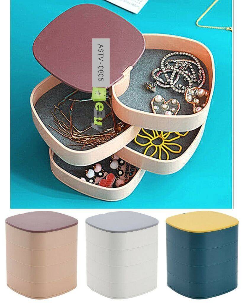360 Degree Rotating Jewelry Box