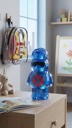 MS Mart - Cartoon Robot Sipper Bottle for Kids | Leak-Proof School Water Bottle