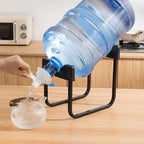 High Quality Water Bottle Stand with nozzle Rust resistant water Dispenser Metal Rack Dispenser Water Jug Holder Non-Screw with Water Tap