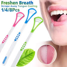 MS Mart - Formula Tongue Cleaner | Tongue Scraper for Bad Breath & Oral Hygiene