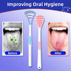 MS Mart - Formula Tongue Cleaner | Tongue Scraper for Bad Breath & Oral Hygiene
