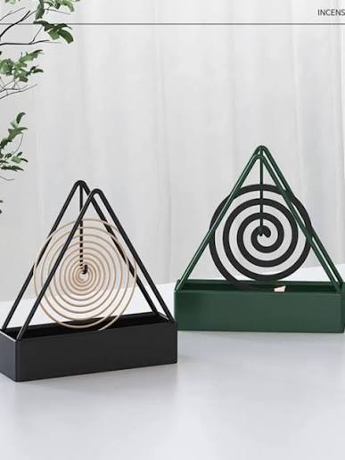 MS Mart -Mosquito Coil Stand - Anti Mosquito Coil Holder with Ash Tray For Home