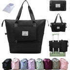 Expandable Oxford Pillow Bag Travel Organizer – Waterproof Foldable Luggage Storage Handbag for Travel & Gym made in china