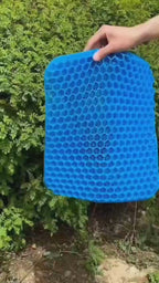 Egg Sitter Absorb Pressure Support Back Pain Relief Breathable Honeycomb Car and Office Cushion Seat Gel Non-Slip Flex Seat Cushion