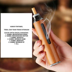 MS Mart - Portable Cigarette Holder With Ashtray | Dust-Free Mini Ash Tank For Car, Office, Home